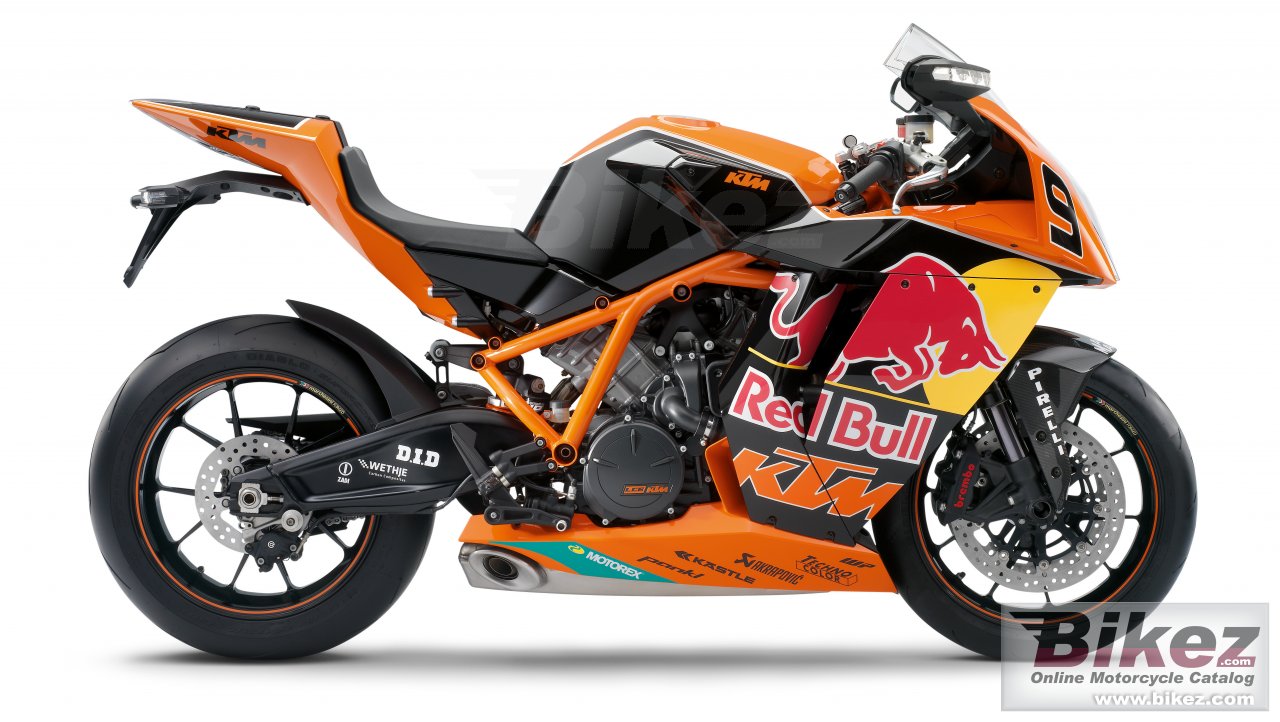 Big KTM 1190 rc8 r red bull picture and wallpaper from Bikez.com